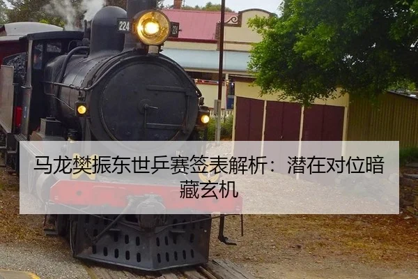 马龙樊振东世乒赛签表解析：潜在对位暗藏玄机